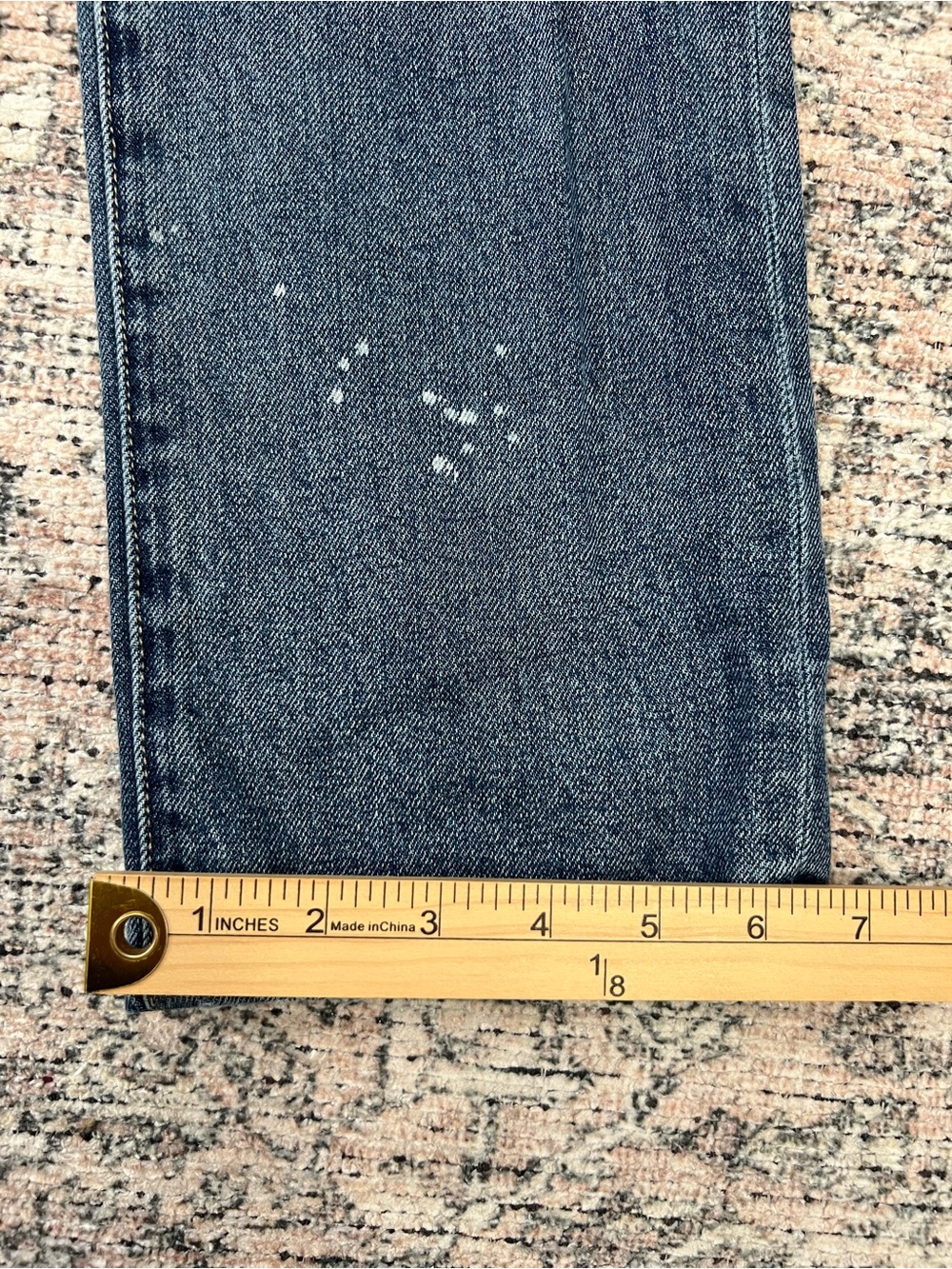 Cabi Boyfriend Jeans Womens Size 2 Distressed Denim 100% Cotton - Picture 7 of 13